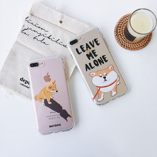 เคสน้องหมาน่ารัก iPhone XS MAX , iPhone X , iPhone 7 Plus , 8 Plus , 6s Plus